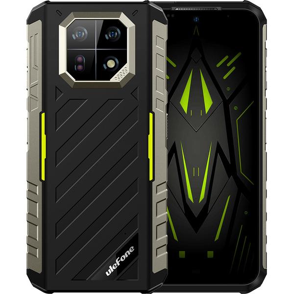 

Смартфон Ulefone Armor 22, 6.58" 2408x1080 IPS, MediaTek Helio G96, 8Gb RAM, 256Gb, 3G/4G, NFC, Wi-Fi, BT, 2xCam, 2-Sim, 6.6 А·ч, USB Type-C, Android 13, зеленый, ударопрочный корпус (6937748735601), Armor 22