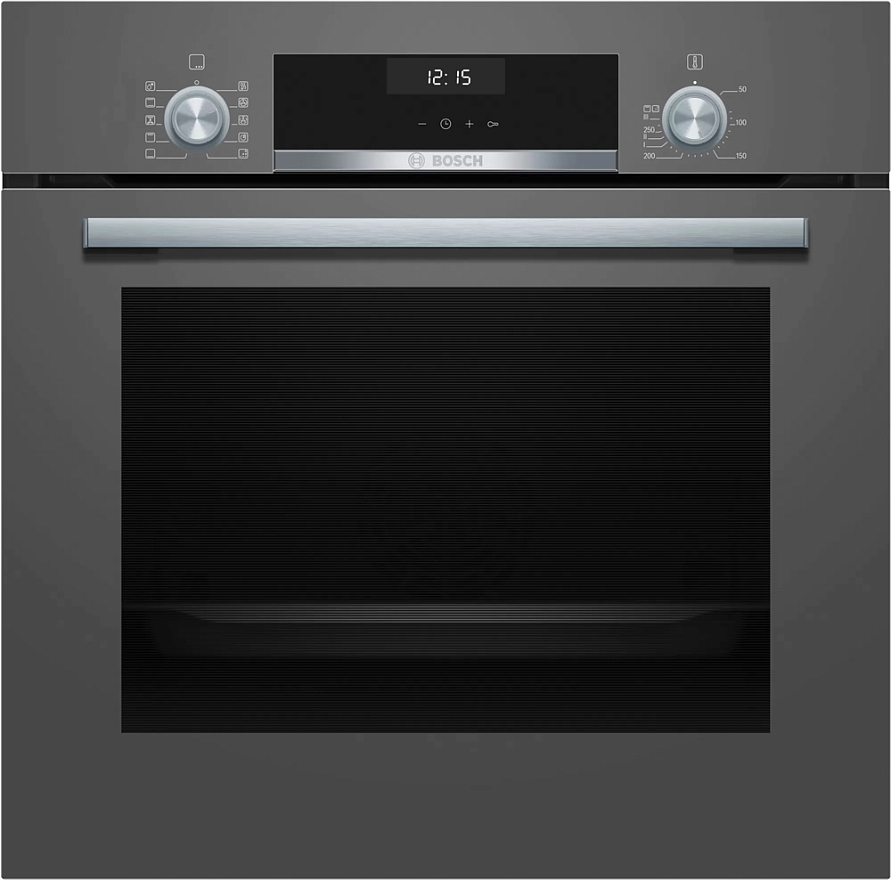 

Духовой шкаф электрический Bosch Serie 6 HBJ558YH0T, темно-серебристый (HBJ558YH0T), HBJ558YH0T