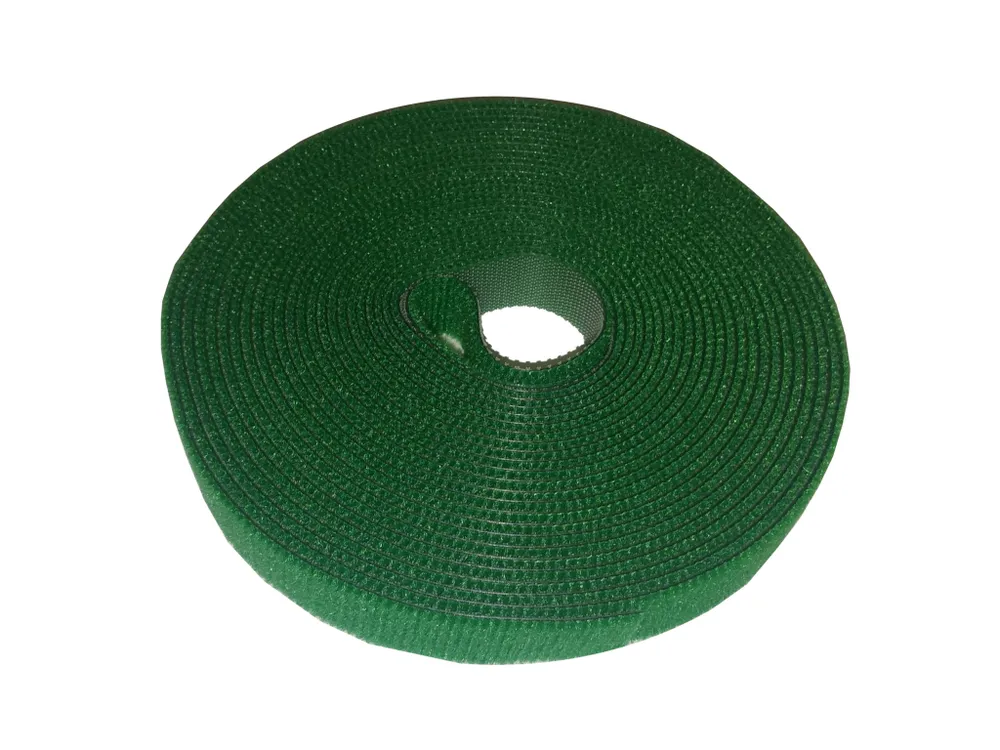Лента-липучка Netko Optima, 1.45 см x 5м, 1 шт., зеленый (RV14.5X5GRN)