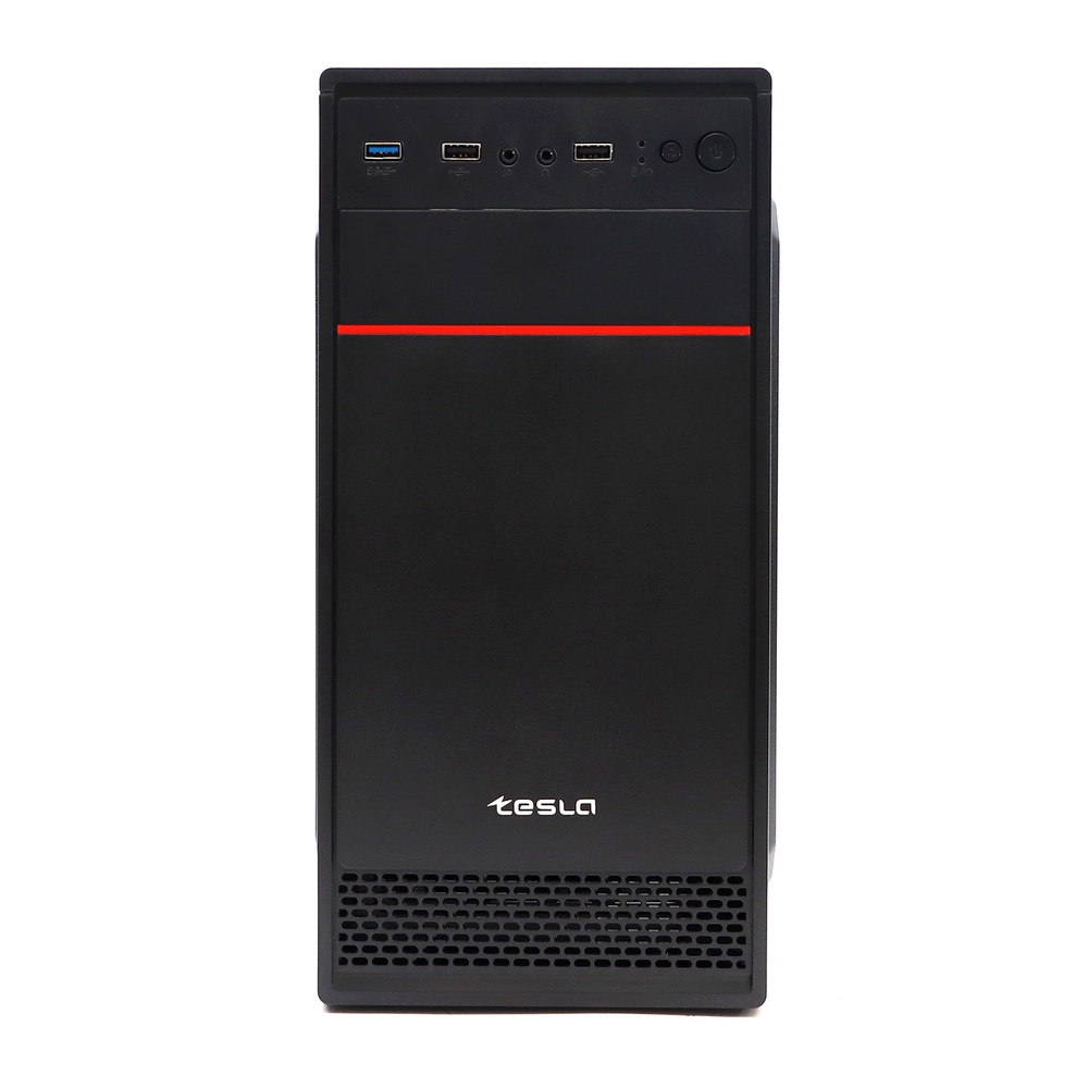 

Корпус TESLA 1714U3BM, mATX, Mini-Tower, USB 3.0, черный, без БП (TSL-1714U3-BM), 1714U3BM