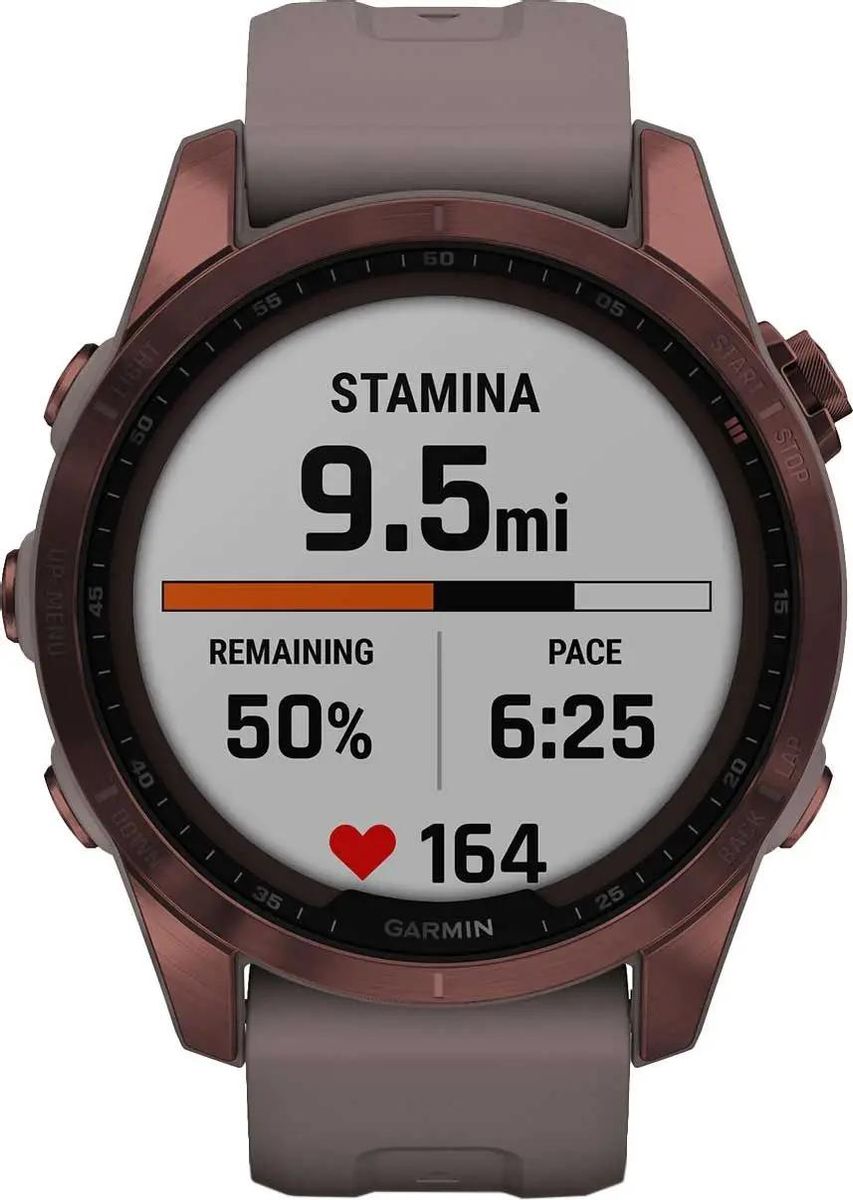 

Смарт-часы Garmin Fenix 7S, 1.2" MIP, бронзовый/серый (010-02539-29), Fenix 7S