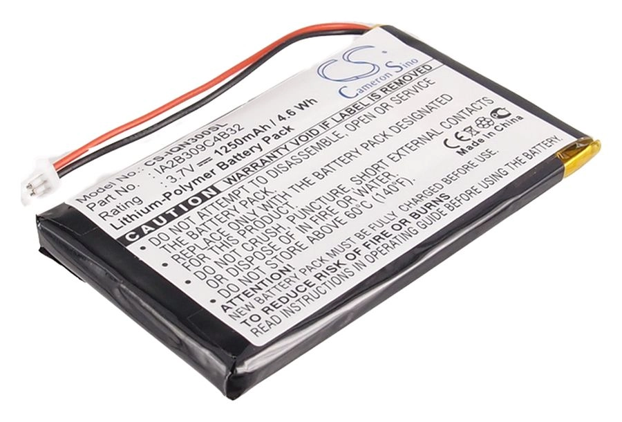 

Аккумулятор Cameron Sino CS-IQN300SL, 3.7V, 1.25 А·ч, Li-Ion для навигатора Garmin, CS-IQN300SL