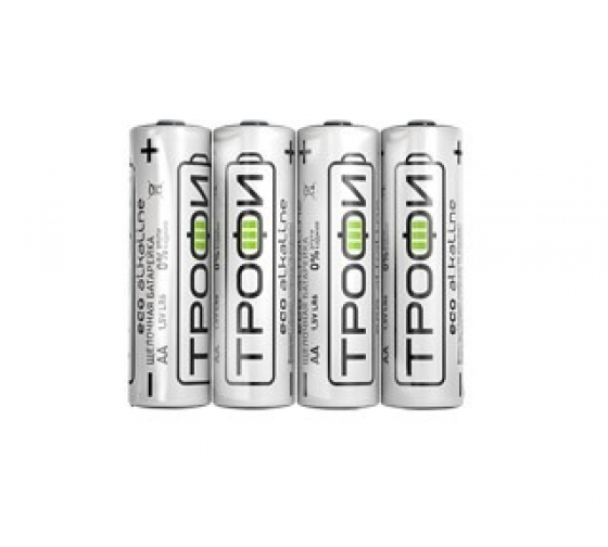 

Батарея Трофи AA/LR6-4S Eco, AA (LR6), 1.5V, 4 шт. (Б0017042)