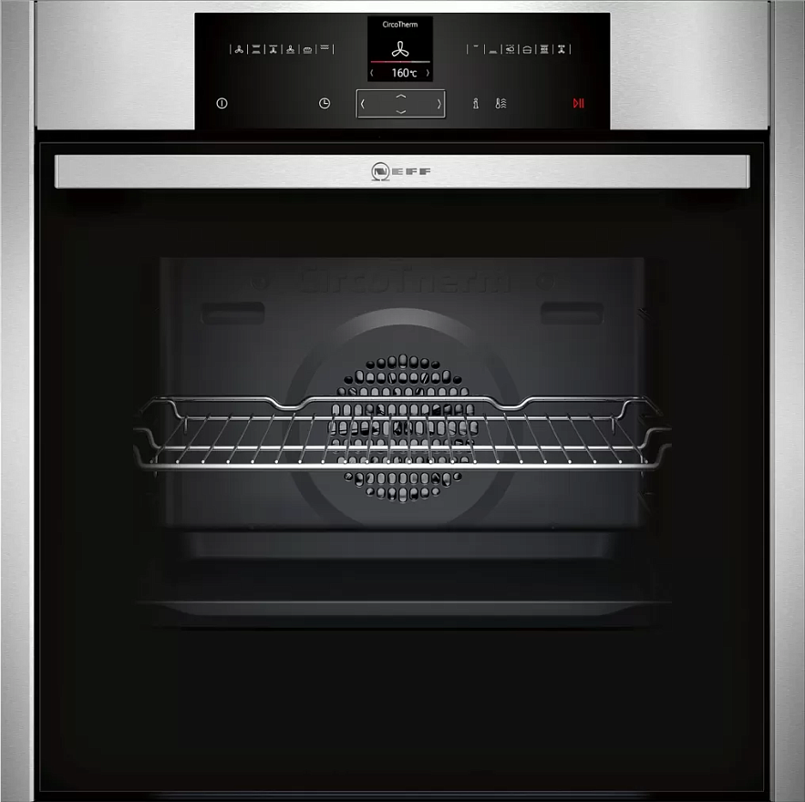 

Духовой шкаф электрический Neff B15CR22N1, черный/серебристый (B15CR22N1), B15CR22N1