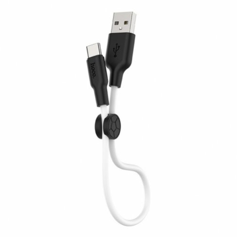 

Кабель USB Type-C-USB, 3А, 25 см, белый, HOCO plus X21 (6931474712448), X21