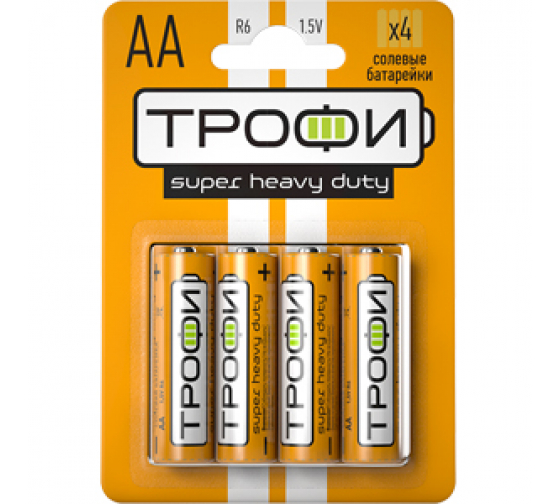 

Батарея Трофи AA (LR6), 1.5V, 4 шт. (C0033716)
