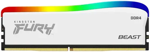 

Память DDR4 DIMM 16Gb, 3200MHz, CL16, 1.35V, Kingston, FURY Beast White RGB SE (KF432C16BWA/16) Retail, KF432C16BWA/16