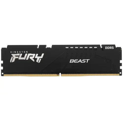 

Память DDR5 DIMM 8Gb, 5600MHz, CL36, 1.25V, Kingston, FURY Beast Black (KF556C36BBE-8) Retail, KF556C36BBE-8