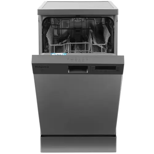 

Посудомоечная машина узкая Hotpoint-Ariston FS 1C57 S, серый (869894600020), FS 1C57 S