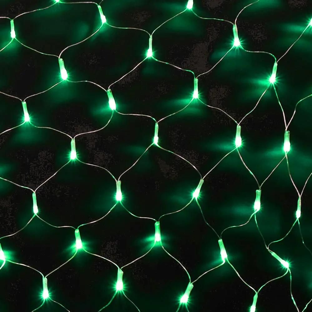 

Гирлянда SHLights NTLD300-G-E светодиодная Сеть, ламп: 300 шт., 2 м x 1.5 м, режимов: 1, от сети, зеленый (NTLD300-G-E), NTLD300-G-E
