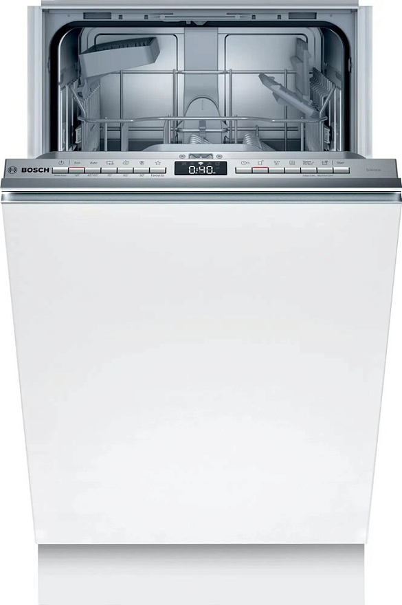 Посудомоечная машина узкая Bosch Serie 2 SPV4HKX33E, черный (SPV4HKX33E) - фото 1