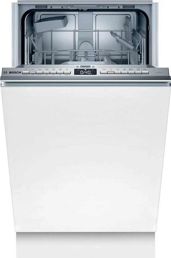 

Посудомоечная машина узкая Bosch Serie 2 SPV4HKX33E, черный (SPV4HKX33E), SPV4HKX33E