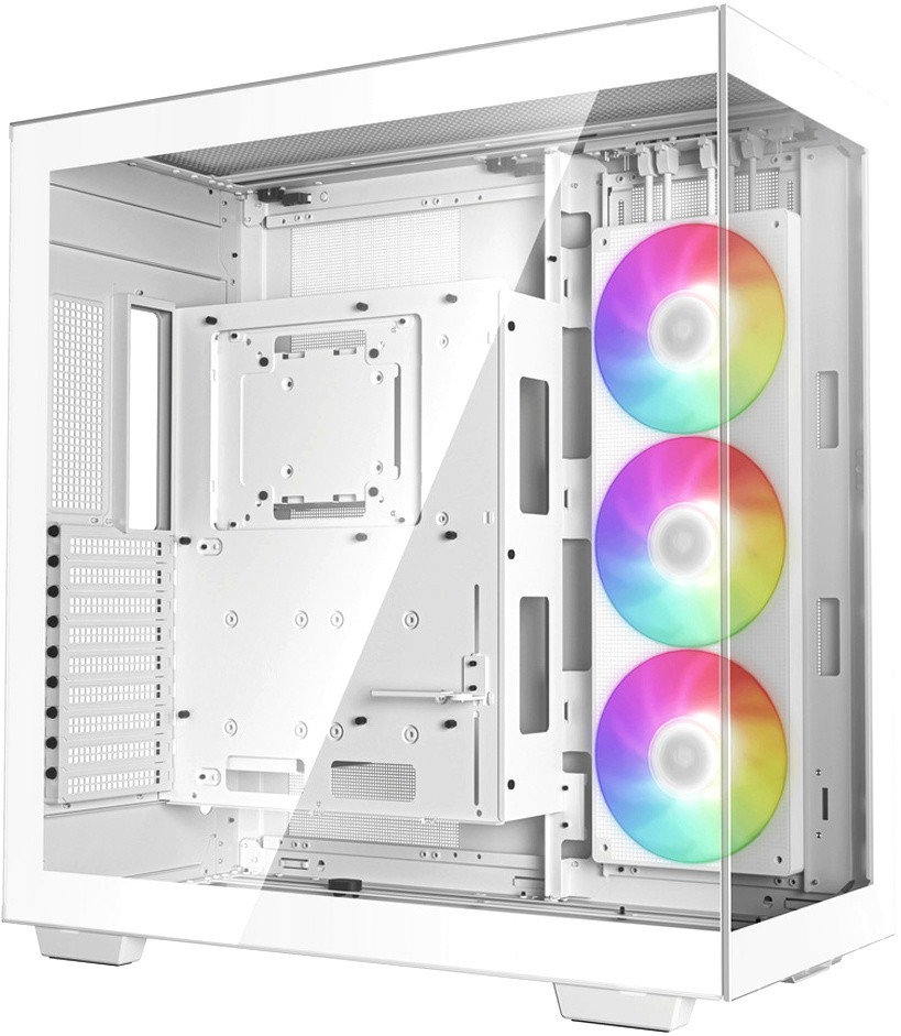 Корпус Deepcool CH780 WH, EATX, Full-Tower, 4xUSB 3.0, USB Type-C, RGB подсветка, белый, без БП (R-CH780-WHADE41-G-1)