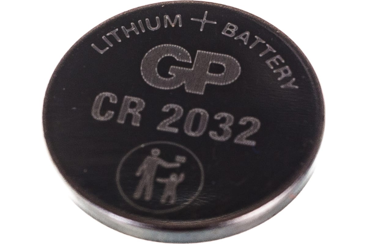 Батарейка GP Lithium, CR2032, 3V, 4 шт