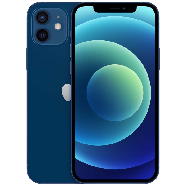 

Смартфон Apple iPhone 12, 6.1" 1170x2532 OLED, Apple A14 Bionic, 128Gb, 3G/4G/5G, NFC, Wi-Fi, BT, 2xCam, Lightning, iOS 14, синий (MGFD3LL/A), iPhone 12
