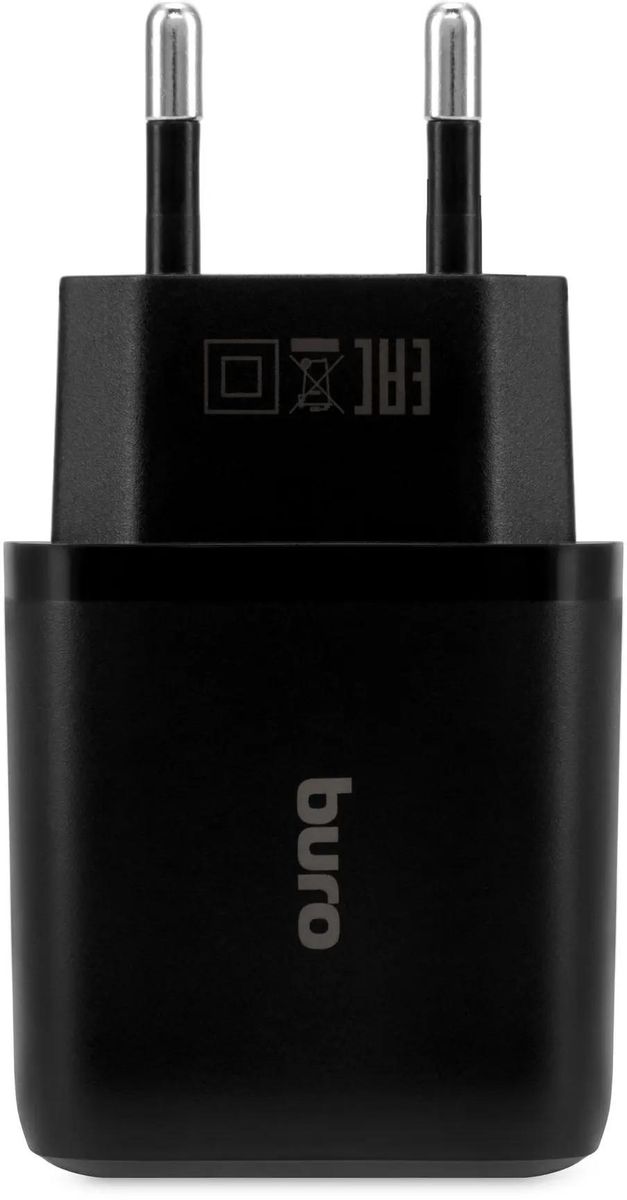 

Сетевое зарядное устройство Buro BUWH1 15.5 Вт, 2xUSB, черный (BUWH15S200BK), BUWH1