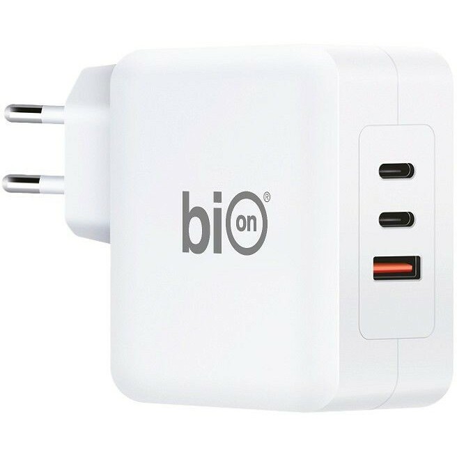 

Сетевое зарядное устройство Bion 100 Вт, USB, 2xUSB type-C, Quick Charge, PD, белый (BXP-GAN-PD-A2C-100W)
