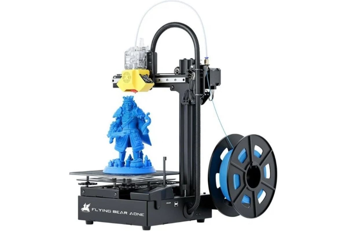 3D принтер Flying Bear Aone 2, FDM, PLA, PVA, ABS, PETG, TPE, SEBS, USB, SD Card, Wi-Fi, черный (CM000003692)