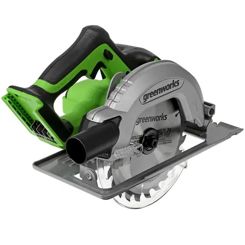 Циркулярная пила GREENWORKS GD24KS, диаметр диска 18.5 см
