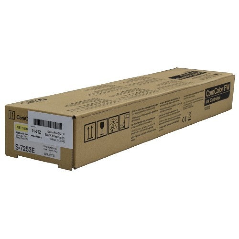 

Краска RISO FW INK (E), 1 л, желтый, оригинальные для RISO ComColor FW 5230 (S-7253E), FW INK (E)