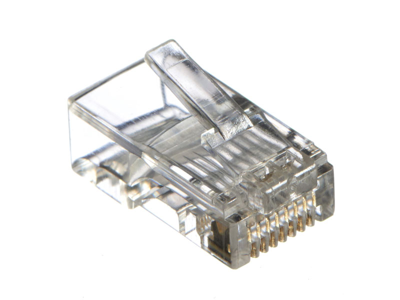 Коннектор RJ-45 8P8C категория 5e, Netko Optima (NC-RJ-45-(8p8c)-ctn)