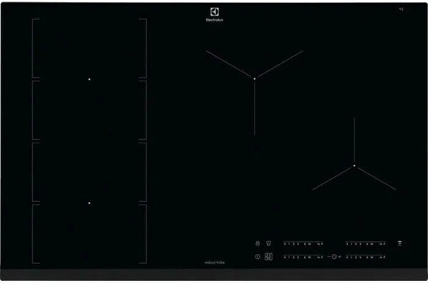 

Индукционная варочная панель ELECTROLUX EIV854, 4 конфорки, черный (EIV854), Черная, EIV854
