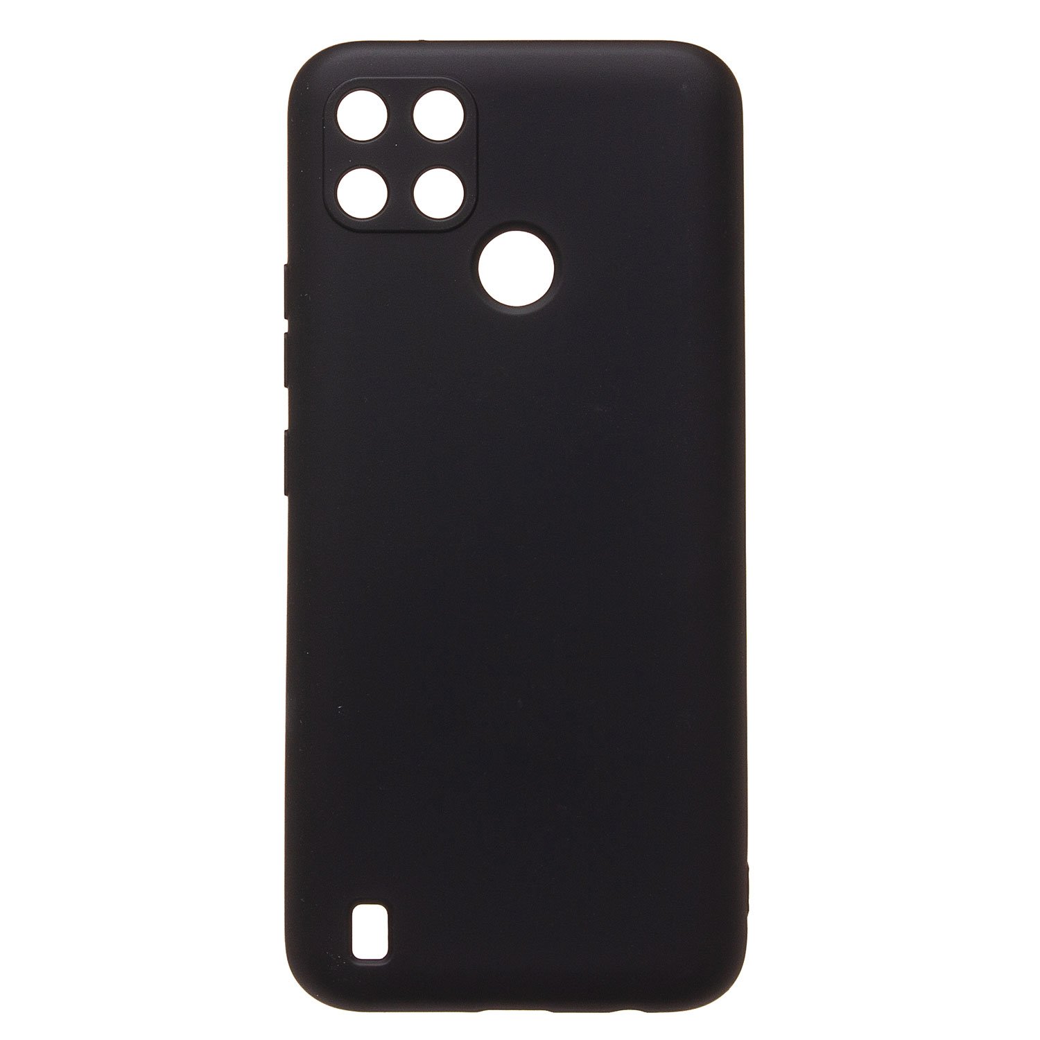 

Чехол-накладка Activ Full Original Design для смартфона Realme C21Y, силикон, черный (222745)