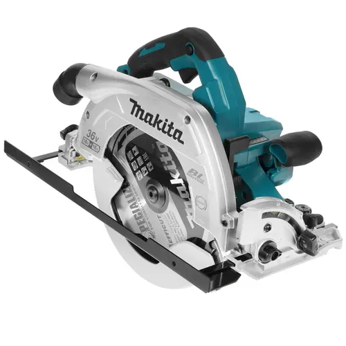 Дисковая пила Makita DHS900ZU, 1.8 кВт, 4500 об/мин, диаметр диска 23.5 см Li-Ion 18 В, подсветка, поставляется без аккумуляторов и зарядного устройства (DHS900ZU)