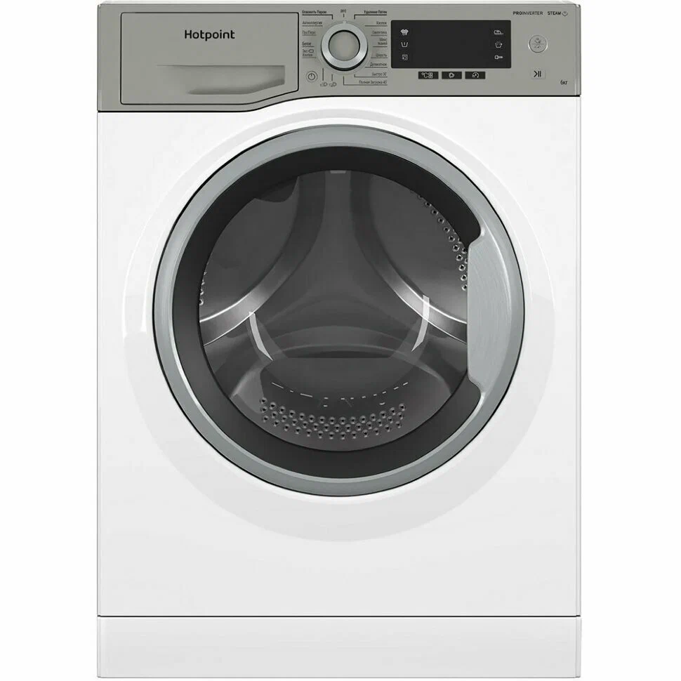 Стиральная машина HOTPOINT NSD 6239 US VE RU, 6 кг, 1200 об/мин