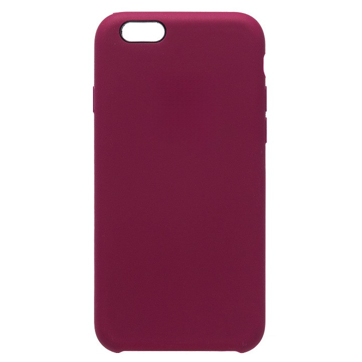 Чехол-накладка ORG Soft Touch для смартфона Apple iPhone 6/6S, силикон, бордовый (120280)