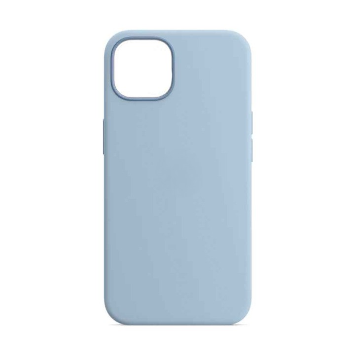 

Чехол-накладка Red Line для смартфона Apple iPhone 14, силикон/микрофибра, Blue Fog (УТ000032573)