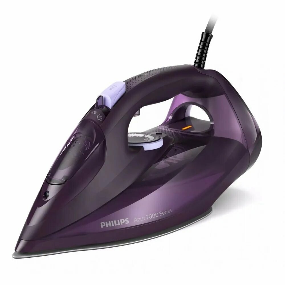 

Утюг Philips 7000 Series DST7051/30 2.8 кВт, длина шнура 2 м, фиолетовый, DST7051/30