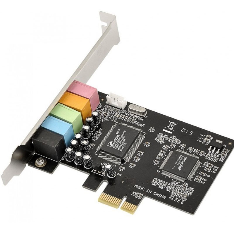 Звуковая карта внутренняя 5.1 C-media CMI8738-LX PCI-E