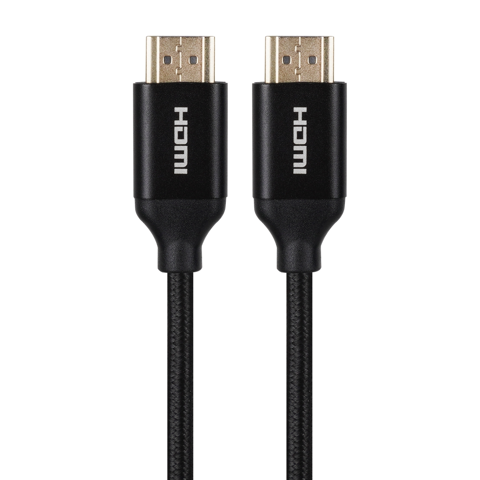 Кабель HDMI(19M)-HDMI(19M) v2.0 4K, экранированный, 1 м, черный iOpen (ACG520BM-1.0)