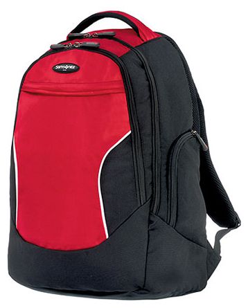 

Рюкзак 17" Samsonite U17*019*00 Черный-красный, U17*019