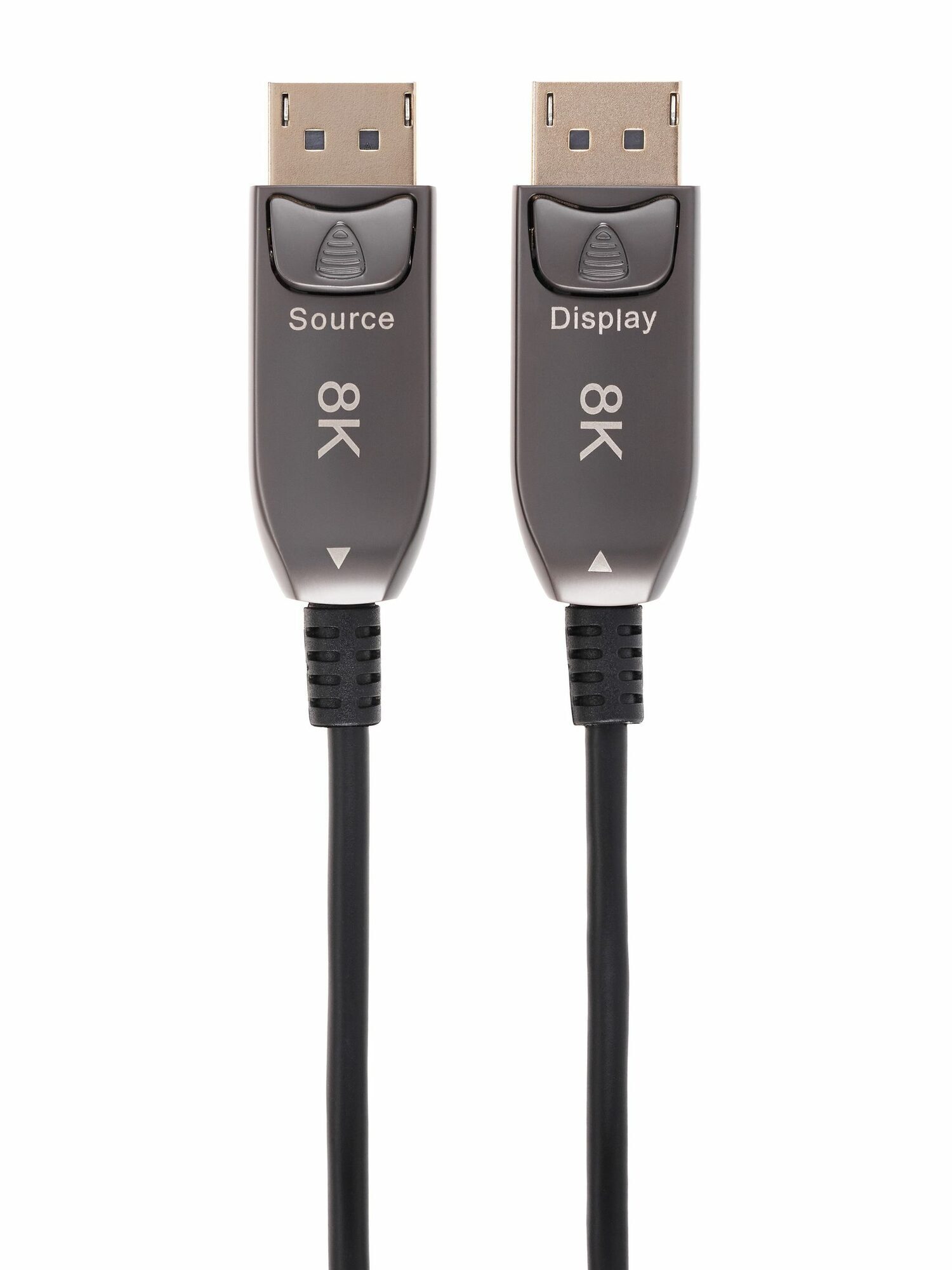 

Кабель DisplayPort (M)-DisplayPort (M) v2.1 4K, 8K, экранированный, 15 м, черный/серебристый Telecom (TCG2130-15M)
