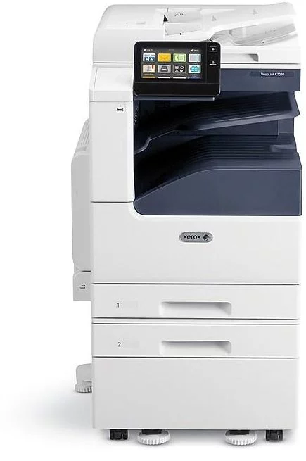 Базовый блок лазерный Xerox VersaLink C7120, A3, цветной, 20 стр/мин (A4 ч/б), 20 стр/мин (A4 цв.), 11 стр/мин (A3 ч/б), 11 стр/мин (A3 цв.), 1200x2400 dpi, дуплекс, ДАПД-130 листов, сетевой, USB, белый, требуется запуск через АСЦ (VLC7120_S) - фото 1