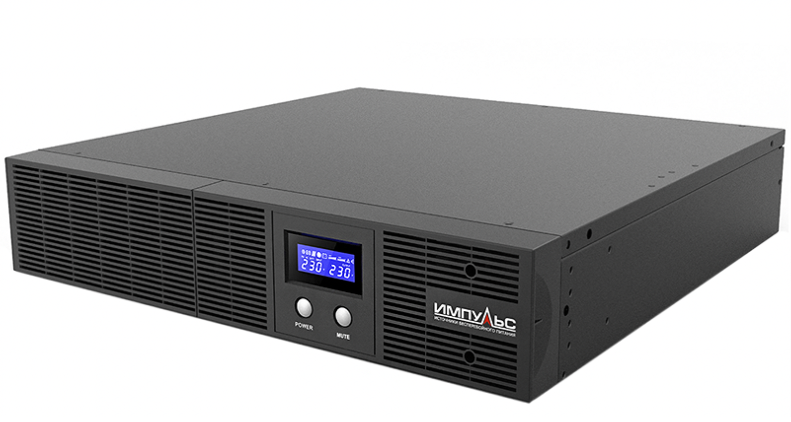 ИБП Импульс СЛИМ 3000, 3000 В·А, 2.1 кВт, IEC, розеток - 8, USB, черный (SL30201)