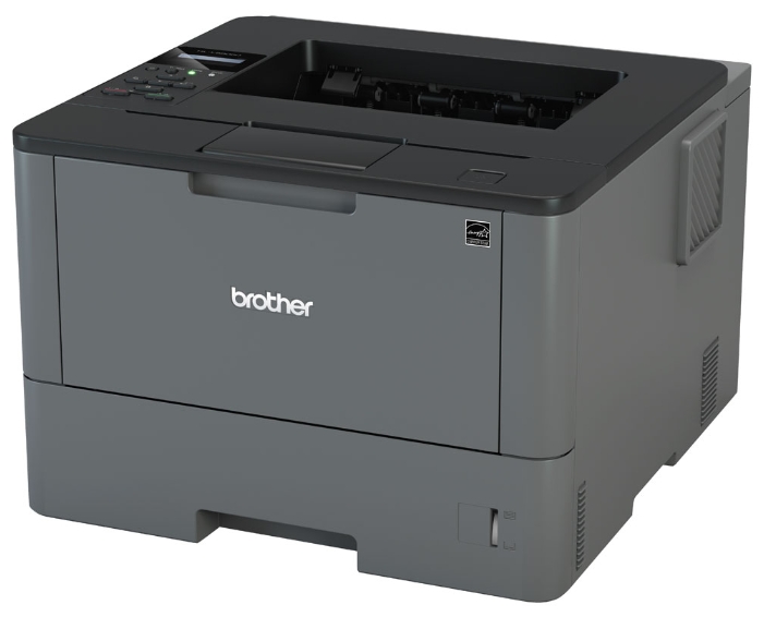 Принтер лазерный Brother HL-L5100DN, A4, ч/б, 40стр/мин (A4 ч/б), 1200x1200dpi, дуплекс, сетевой, USB (HLL5100DNR1) - фото 1
