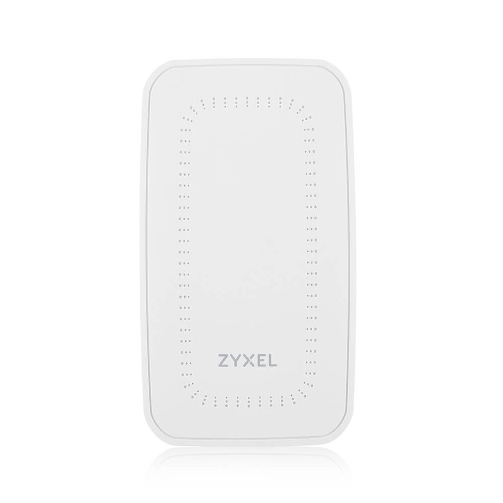 Точка доступа ZYXEL WAX300H 4xLAN: 1 Гбит/с, 1 Гбит/с, 802.11a/b/g/n/ac/ax, 2.4 / 5 ГГц, до 2.98 Гбит/с, внутренних антенн: 2x4 дБи, PoE (WAX300H-EU0101F)