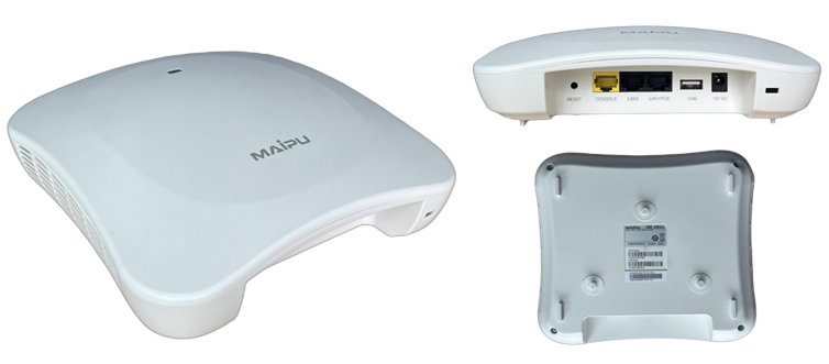 

Точка доступа Maipu WA2600-822-PE V2 2xLAN: 1 Гбит/с, 1 Гбит/с, 802.11a/b/g/n/ac/ax, 2.4 / 5 ГГц, до 2.98 Гбит/с, внутренних антенн: 2x4 дБи, PoE (WA2600-822-PE), WA2600-822-PE V2