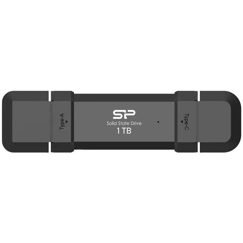 

Внешний SSD Silicon Power DS72 1Tb, USB 3.2/Type-C, черный (SP001TBUC3S72V1K)
