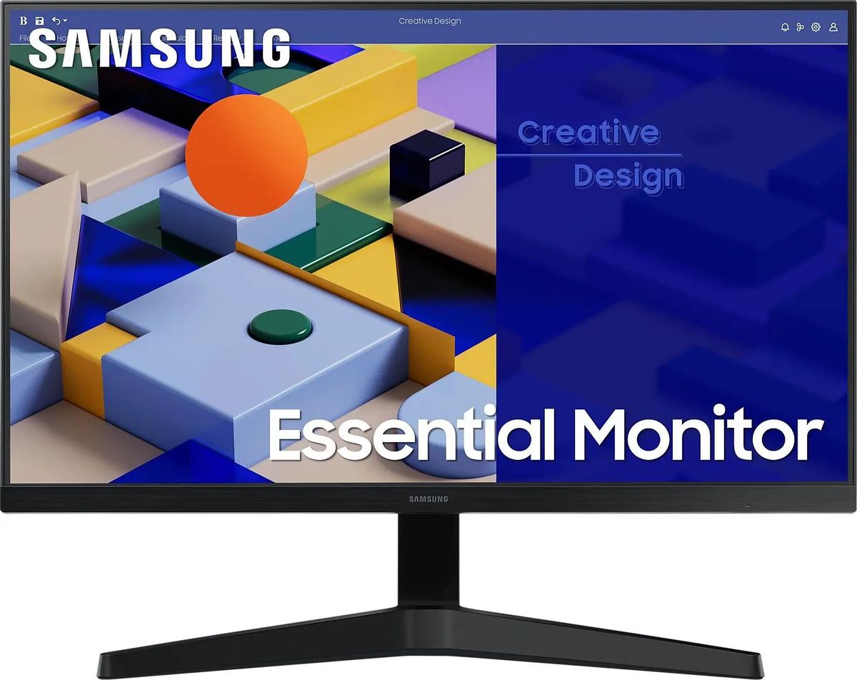 

Монитор 27" Samsung Essential S27C310EAI IPS, 1920x1080 (16:9), 250кд/м2, 5 мс, 178°/178°, VGA, HDMI, черный (LS27C310EAIXCI), S27C310EAI