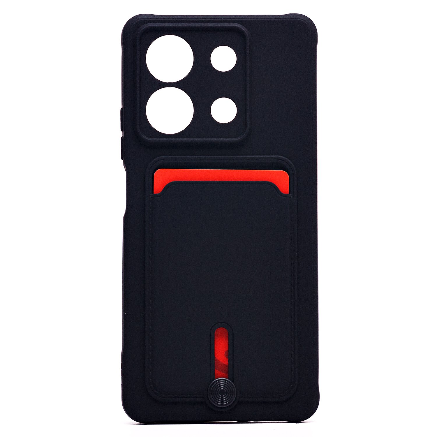 

Чехол-накладка Activ SC304 для смартфона Xiaomi Redmi Note 13 5G, пластик/силикон, черный (223994)