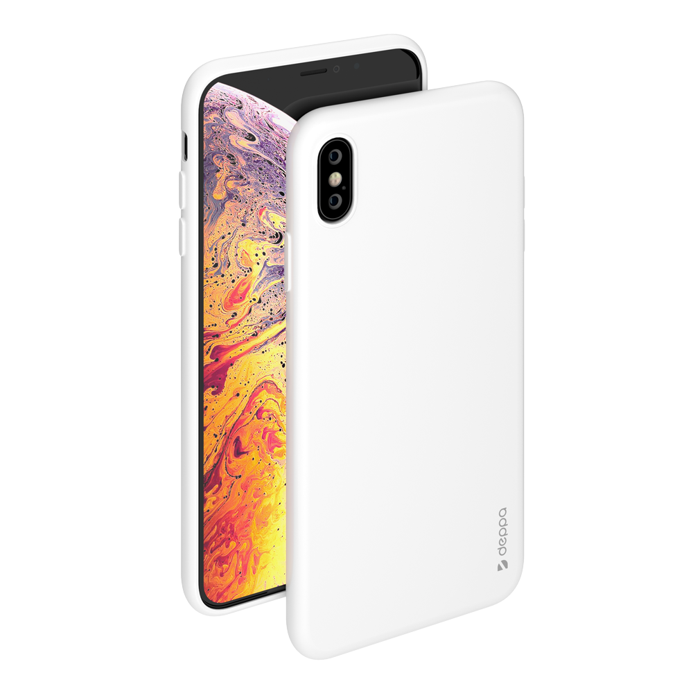 

Чехол-накладка Deppa Gel Color Case для смартфона Apple iPhone XS Max, белый (31235)
