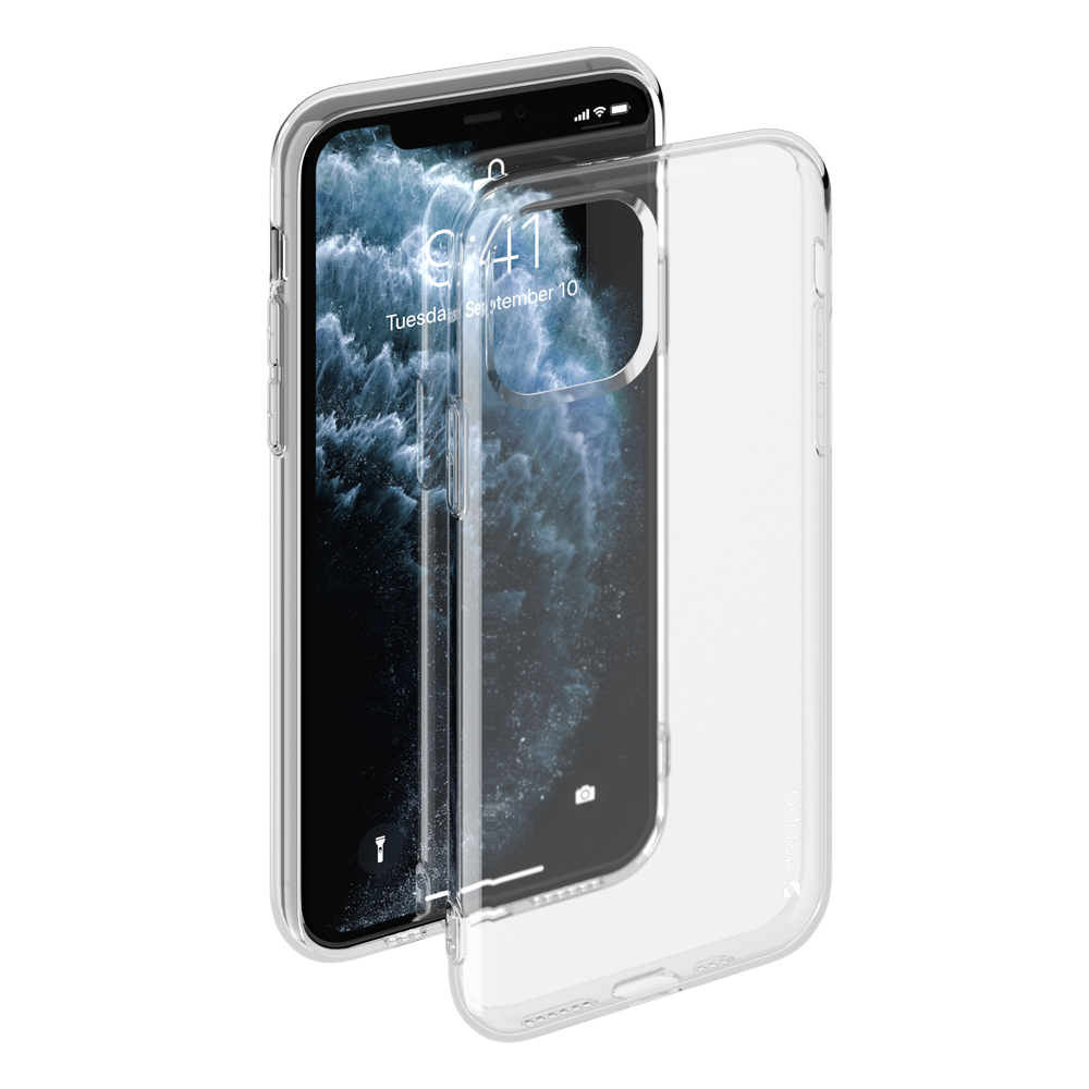 

Чехол-накладка Deppa Gel для смартфона Apple iPhone 11 Pro Max, прозрачный (31181)