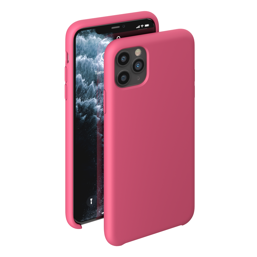 Чехол-накладка Deppa Liquid Silicone Case для смартфона Apple iPhone 11 Pro  Max, фуксия, 1088173 купить по цене 988 руб в Новосибирске в  интернет-магазине e2e4