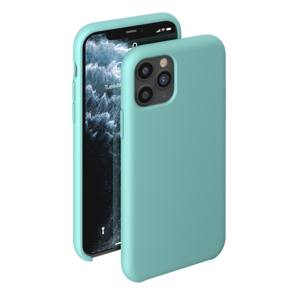 

Чехол-накладка Deppa Liquid Silicone Case для смартфона Apple iPhone 11 Pro, мятный (31302)