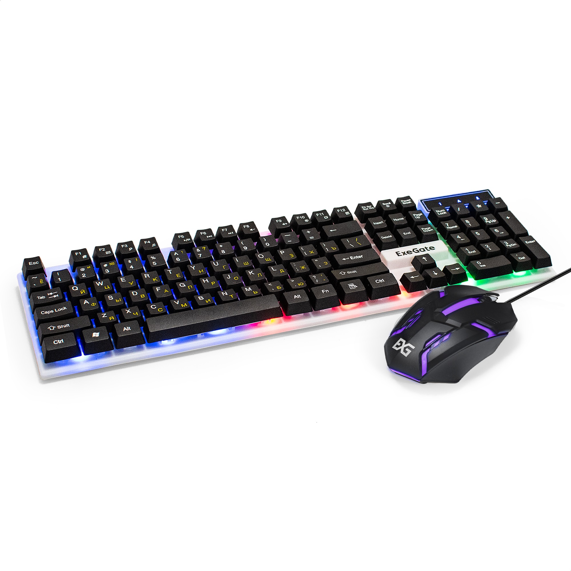 

Клавиатура + мышь Exegate Professional Standard Combo MK140, USB, серый (EX295301RUS), Professional Standard Combo MK140