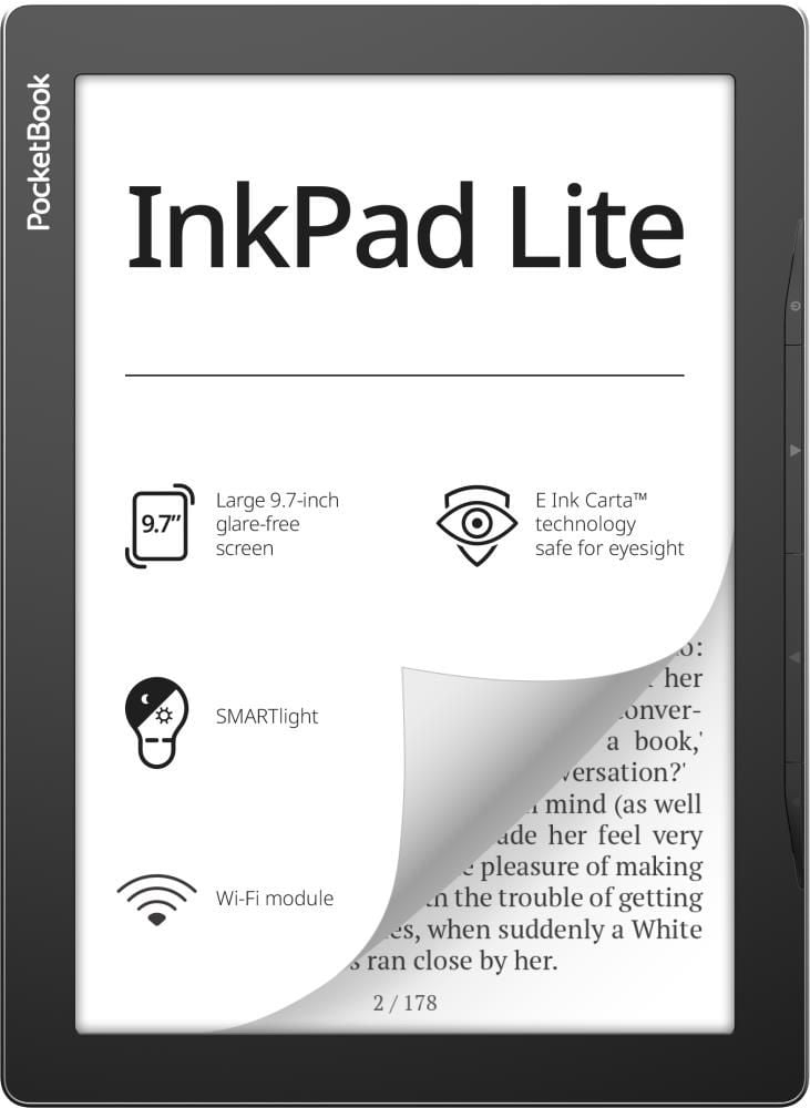 Электронная книга PocketBook 970, 9.7", 8Gb, серый